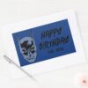 Batman_Head_Mantra___Happy_Holidays_Rectangular_Sticker_3 Batman Head Mantra Happy Holidays Rectangular Sticker