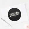 Batman_Hi-Tech_Name_Graphic_Classic_Round_Sticker_3 Batman Hi Tech Name Graphic Classic Round Sticker
