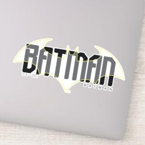 Batman Hi Tech Name Graphic Sticker