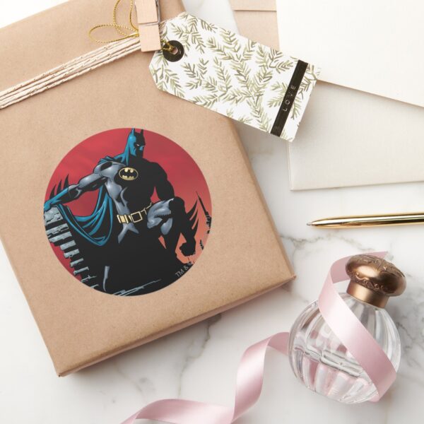 Batman_Hyperdrive_-_10_Classic_Round_Sticker_5 Batman Hyperdrive 10 Classic Round Sticker