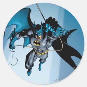 Batman Hyperdrive 11B Classic Round Sticker