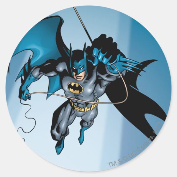 Batman Hyperdrive 11B Classic Round Sticker