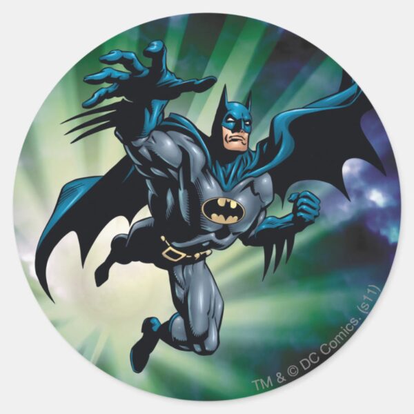 Batman_Hyperdrive_-_12A_Classic_Round_Sticker_1 Batman Hyperdrive 12A Classic Round Sticker