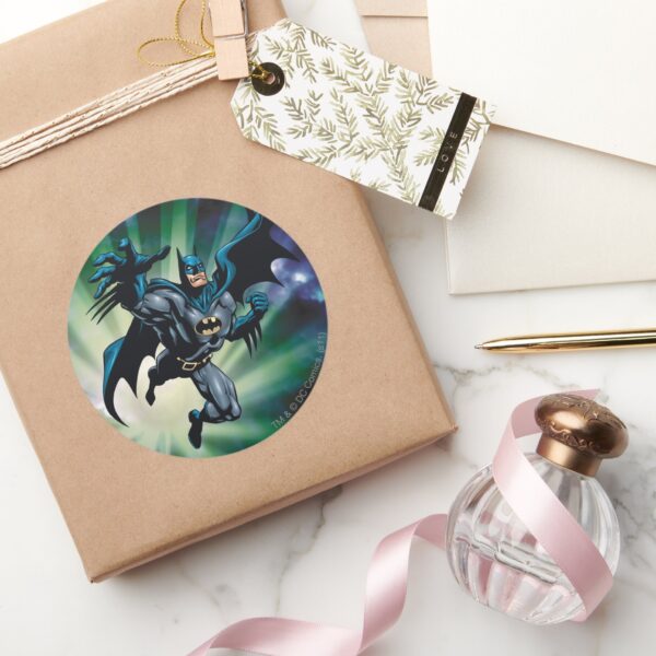 Batman_Hyperdrive_-_12A_Classic_Round_Sticker_5 Batman Hyperdrive 12A Classic Round Sticker