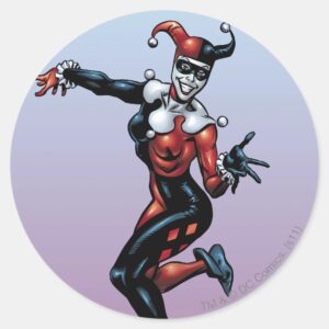 Batman Hyperdrive 22B Classic Round Sticker