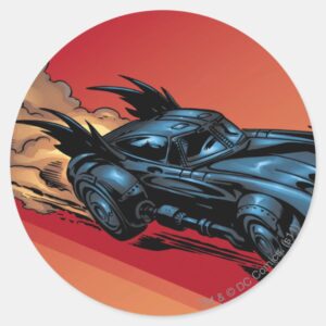 Batman Hyperdrive 25A Classic Round Sticker