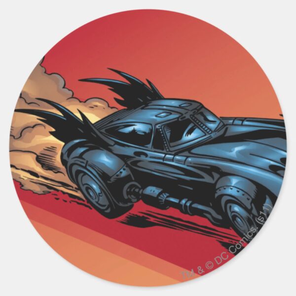 Batman_Hyperdrive_-_25A_Classic_Round_Sticker_1 Batman Hyperdrive 25A Classic Round Sticker