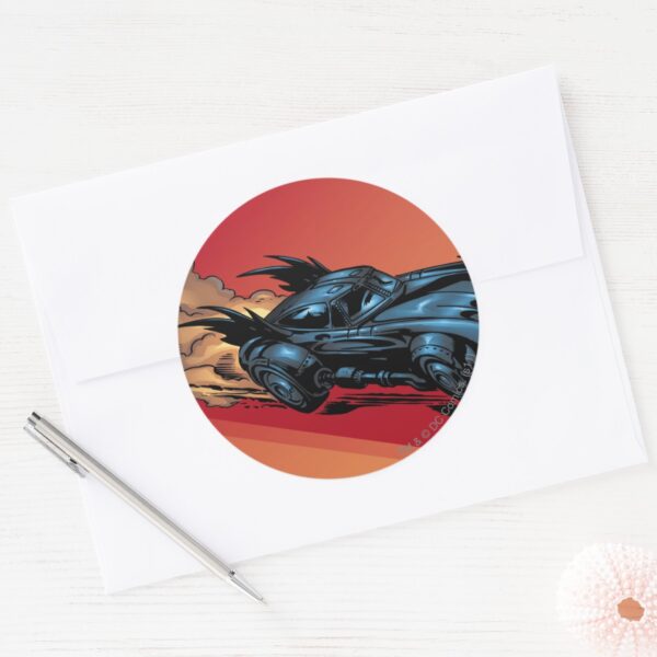 Batman_Hyperdrive_-_25A_Classic_Round_Sticker_3 Batman Hyperdrive 25A Classic Round Sticker