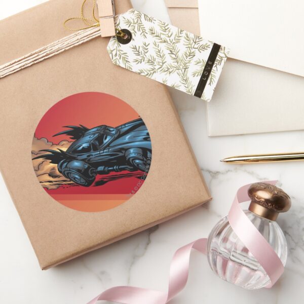 Batman_Hyperdrive_-_25A_Classic_Round_Sticker_5 Batman Hyperdrive 25A Classic Round Sticker