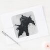 Batman_Illustration_Square_Sticker_3 Batman Illustration Square Sticker