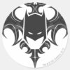Batman_Image_34_Classic_Round_Sticker_1 Batman Image 34 Classic Round Sticker