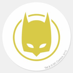 Batman Image 38 Classic Round Sticker