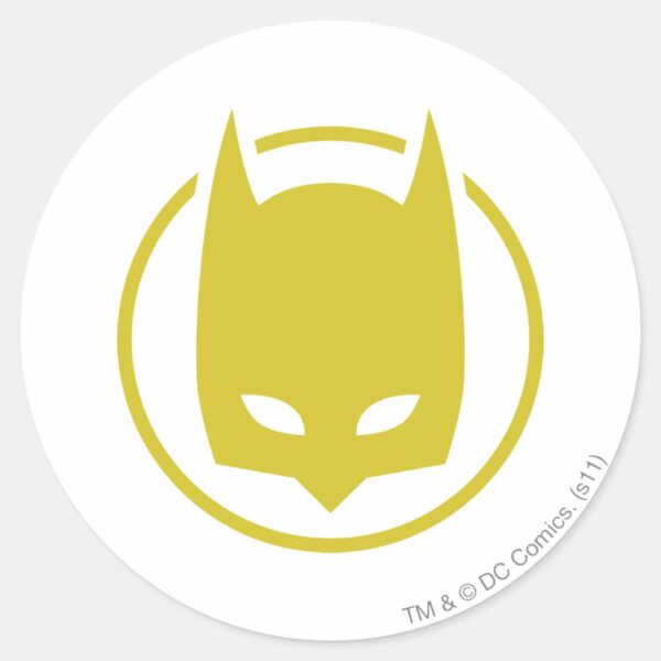 Batman Image 38 Classic Round Sticker