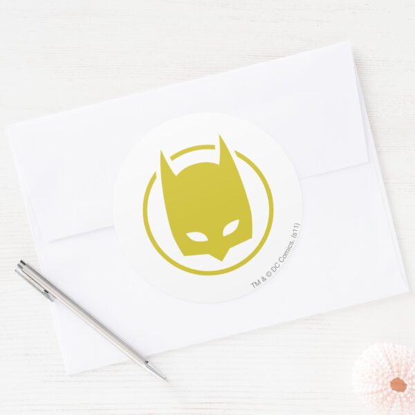 Batman Image 38 Classic Round Sticker