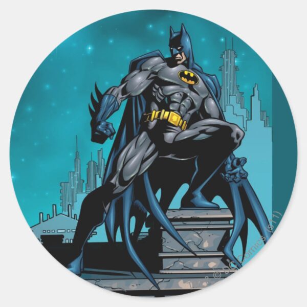 Batman_Knight_FX_-_19_Classic_Round_Sticker_1 Batman Knight FX 19 Classic Round Sticker