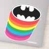 Batman_Layered_Rainbow_Logo_Sticker_1 Batman Layered Rainbow Logo Sticker