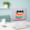 Batman_Layered_Rainbow_Logo_Sticker_3 Batman Layered Rainbow Logo Sticker