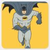 Batman_On_The_Move_Square_Sticker_1 Batman On The Move Square Sticker