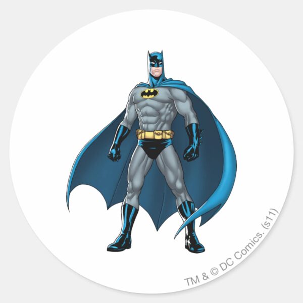 Batman_Protector_Classic_Round_Sticker_1 Batman Protector Classic Round Sticker