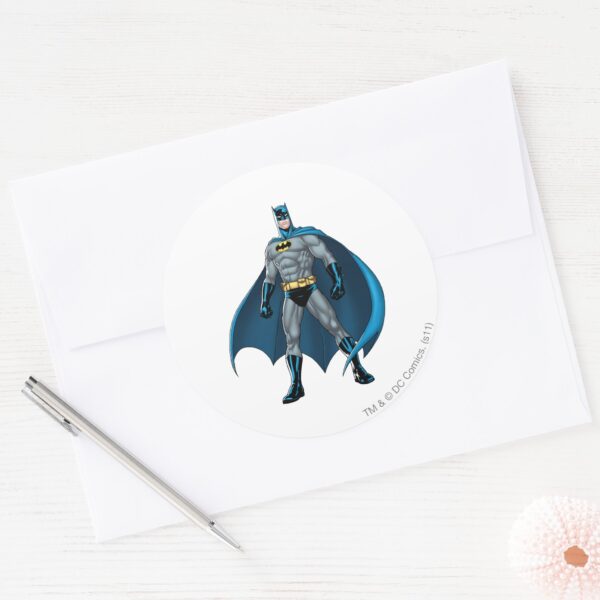 Batman_Protector_Classic_Round_Sticker_3 Batman Protector Classic Round Sticker