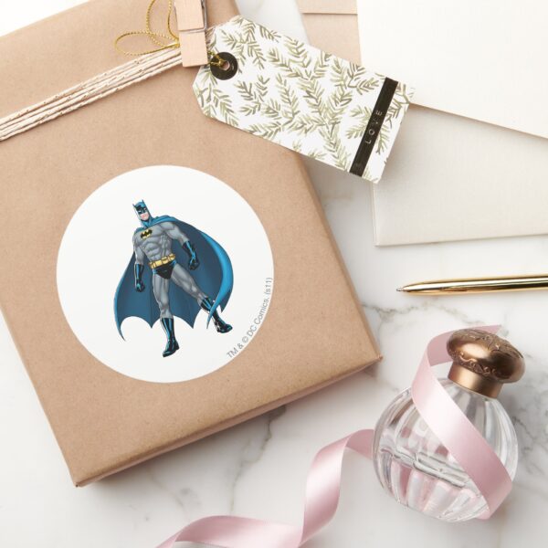 Batman_Protector_Classic_Round_Sticker_5 Batman Protector Classic Round Sticker
