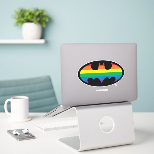 Batman_Rainbow_Logo_Sticker_3 Batman Rainbow Logo Sticker