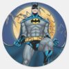 Batman_Scenes_-_Moon_Front_View_Classic_Round_Sticker_1 Batman Scenes Moon Front View Classic Round Sticker