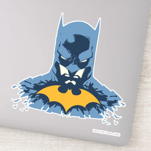 Batman_Shattered_Bust_With_Gold_Logo_Sticker_1 Batman Shattered Bust With Gold Logo Sticker