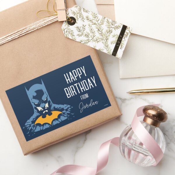 Batman_Shattered_Bust_With_Gold___Happy_Holidays_Rectangular_Sticker_5 Batman Shattered Bust With Gold Happy Holidays Rectangular Sticker