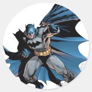 Batman Strong Shadow Classic Round Sticker