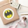 Batman_Symbol___Bat_Circle_Logo_Classic_Round_Sticker_5 Batman Symbol Bat Circle Logo Classic Round Sticker