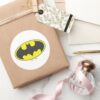 Batman_Symbol___Bat_Oval_Logo_Classic_Round_Sticker_5 Batman Symbol Bat Oval Logo Classic Round Sticker