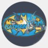 Batman_Symbol___Classic_Collage_Logo_Classic_Round_Sticker_1 Batman Symbol Classic Collage Logo Classic Round Sticker