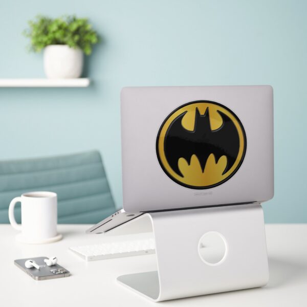 Batman Symbol Classic Round Logo Sticker