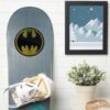 Batman Symbol Classic Round Logo Sticker