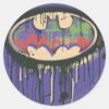 Batman_Symbol___Green_Purple_Red_Logo_Classic_Round_Sticker_1 Batman Symbol Green Purple Red Logo Classic Round Sticker