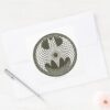 Batman_Symbol___Nouveau_Circle_Logo_Square_Sticker_3 Batman Symbol Nouveau Circle Logo Square Sticker