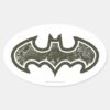 Batman Symbol Nouveau Logo Oval Sticker