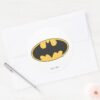 Batman Symbol Oval Logo Classic Round Sticker