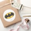 Batman Symbol Oval Logo Classic Round Sticker