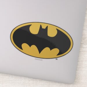 Batman Symbol Oval Logo Sticker