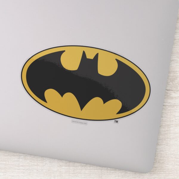 Batman Symbol Oval Logo Sticker
