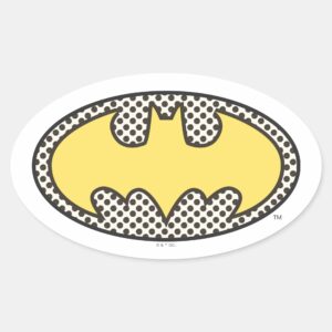 Batman Symbol Showtime Logo Oval Sticker