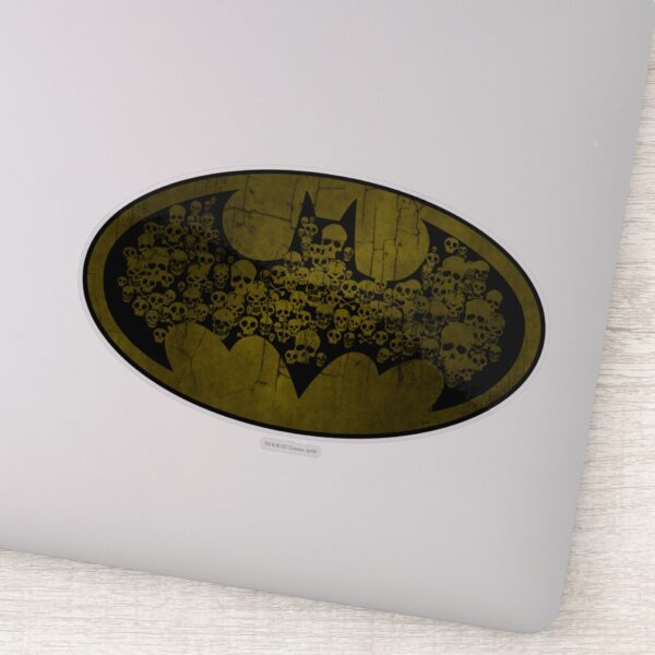 Batman_Symbol___Skulls_in_Bat_Logo_Sticker_1 Batman Symbol Skulls In Bat Logo Sticker