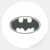 Batman_Symbol___Spray_Black_White_Logo_Classic_Round_Sticker_1 Batman Symbol Spray Black White Logo Classic Round Sticker