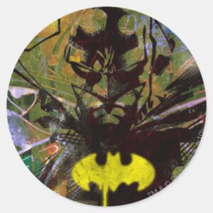 Batman Urban Hip Classic Round Sticker