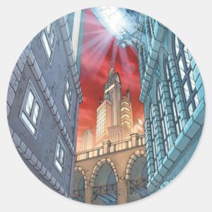 Batman Urban Legends BG 3 Gotham City Classic Round Sticker