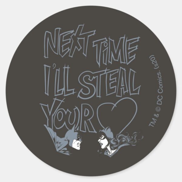Batman_Valentine__Catwoman_-_I'll_Steal_Your_Heart_Classic_Round_Sticker_1 Batman Valentine Catwoman Ill Steal Your Heart Classic Round Sticker