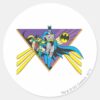 Batman_&_Robin_2_Classic_Round_Sticker_1 Batman Robin 2 Classic Round Sticker