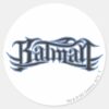 Batman___Blue_Black_Letters_Logo_Classic_Round_Sticker_1 Batman Blue Black Letters Logo Classic Round Sticker